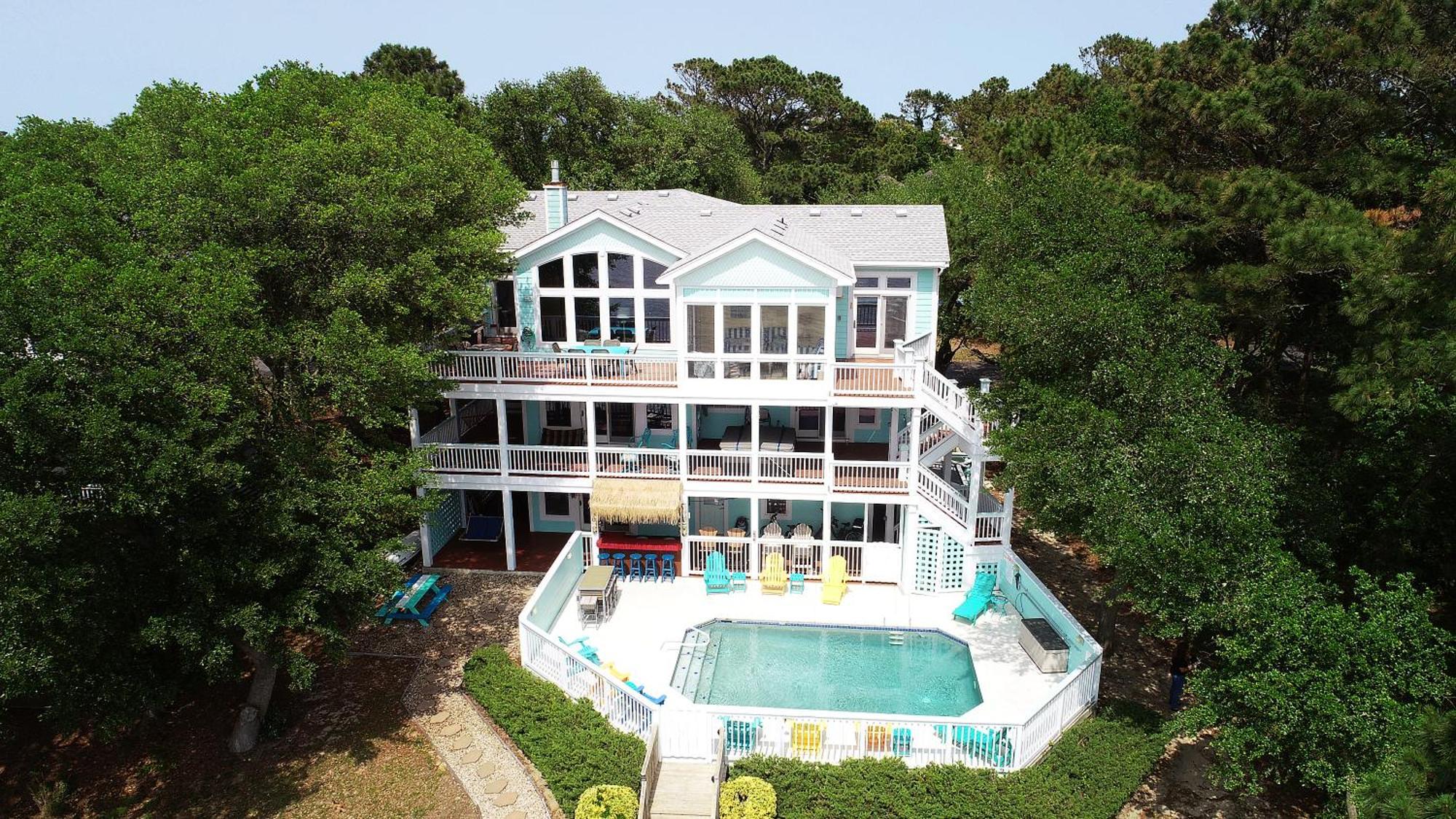 Villa Ms23, The 51St Reason- Soundfront, Sound Views, Private Pool, Community Amenities Corolla Exterior foto